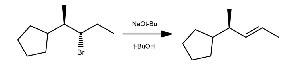 E2 Elimination Reaction 1-2 Example Practice Organic Chemistry